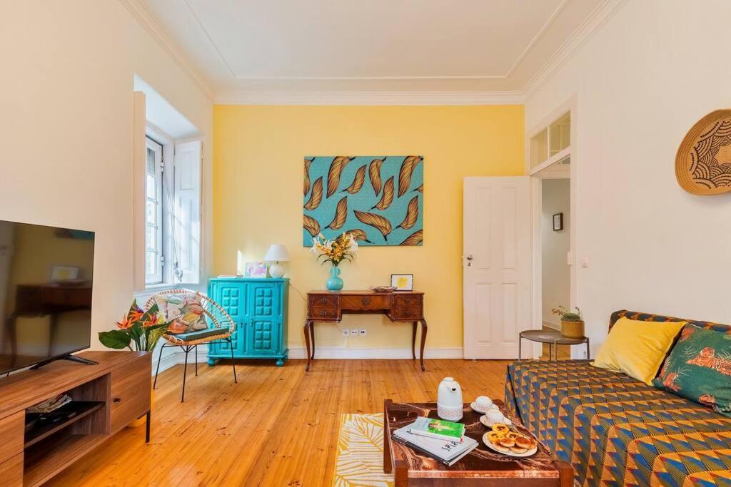 A Casa Amarela De Sintra Apartment ภายนอก รูปภาพ